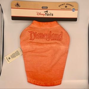 NWT Disneyland Ombré Peach Pet Spirit Jersey